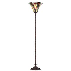 Williams Tiffany Style Torchiere Led Floor Lamp