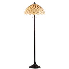Lee Tiffany Style Led Floor Lamp