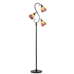 Walker Tiffany Style Multi Light Led Floor Lamp