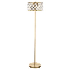 Elizabeth Crystal/Metal Led Floor Lamp