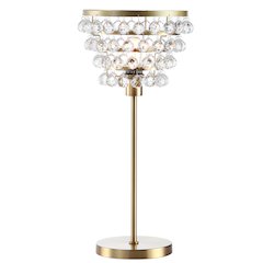 Buckingham Crystal/Metal Table Lamp