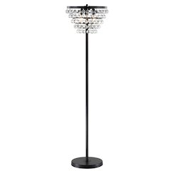 Jemma Crystal/Metal Led Floor Lamp