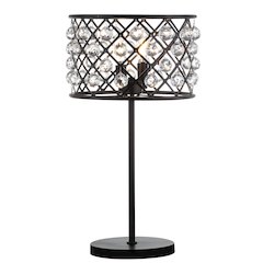 Gabrielle Metal/Crystal Led Table Lamp
