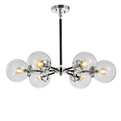 Caleb Brass Cluster Pendant
