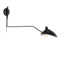 Frank Iron Retro Swing Led Wall Sconce