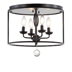 Alma Metal Led Flush Mount