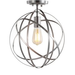 Alma Metal Led Flush Mount