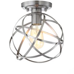 Alma Metal Led Flush Mount