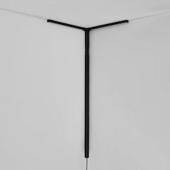 Minimalist Iron Integrated Plug-In Led Sconce For Ceiling Corner