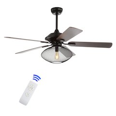 Clift Mid Century Led Ceiling Fan With Remote