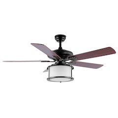 Brantley Bohemian Farmhouse Iron Led Ceiling Fan