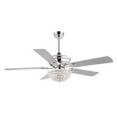 Cammy Traditional Transitional Iron Led Ceiling Fan