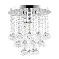 Lillibet Traditional Transitional Iron Led Semi Flush Mount