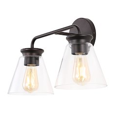 Kondo Modern Farmhouse Iron Led Vanity