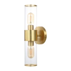 Quinn Mid Century Modern Iron/Acrylic Led Sconce