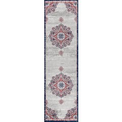 Modern Persian Vintage Moroccan Medallion Area Rug