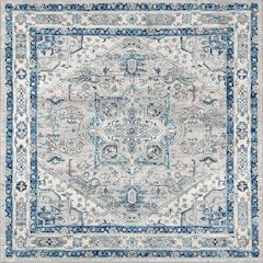 Jerica Modern Persian Vintage Medallion Area Rug