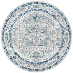 Jerica Modern Persian Vintage Medallion Area Rug