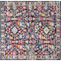 Alfombra Modern Persian Boho Floral Area Rug
