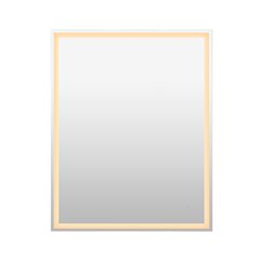 Anti-Fog Aluminum Frontback Lit Tri Color Led Bathroom Vanity Mirror