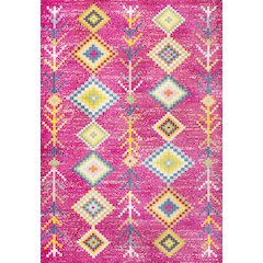 Tribal Love Geometric Area Rug
