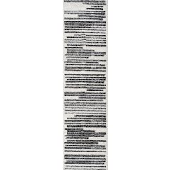 Khalil Modern Berber Stripe Area Rug