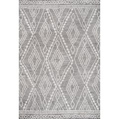 Rih Moroccan Style Diamond Area Rug