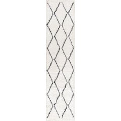 Catala Moroccan Diamond Shag Area Rug