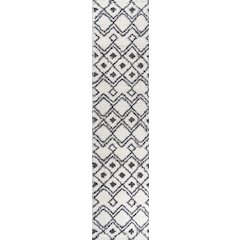 Caimari Moroccan Diamond Shag Area Rug