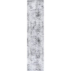 Iften Moroccan Geometric Distressed Area Rug