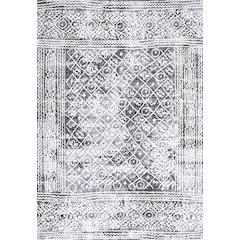 Iften Moroccan Geometric Distressed Area Rug