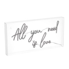 Glam Acrylic Box Usb Operated Led Neon Light