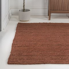 Pata Hand Woven Chunky Jute Area Rug