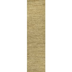Griffin Rustic Farmhouse Woven Jute Solid Natural 2 ft. x 8 ft. Runner Rug