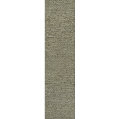 Griffin Rustic Farmhouse Woven Jute Solid Gray 2 ft. x 8 ft. Runner Rug