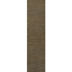 Griffin Rustic Farmhouse Woven Jute Solid Brown 2 ft. x 8 ft. Runner Rug