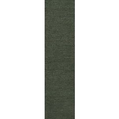 Griffin Rustic Farmhouse Woven Jute Solid Green 2 ft. x 8 ft. Runner Rug