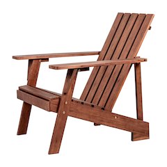 Irving Classic Solid Acacia Wood Adirondack Chair