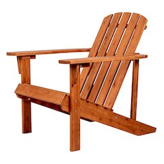 Westport Classic Solid Acacia Wood Outdoor Adirondack Chair