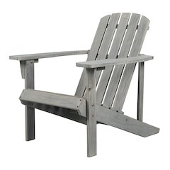 Westport Outdoor Patio Traditional Acacia Wood Adirondack Chair