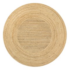 Harmony Boho Jute Circle Area Rug