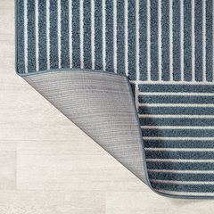 Nordby Geometric Arch Scandi Striped Area Rug