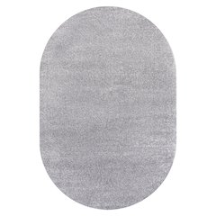 Haze Solid Low Pile Area Rug Gray