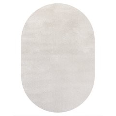 Haze Solid Low Pile Area Rug Ivory