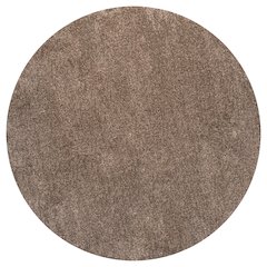 Haze Solid Low Pile Area Rug Brown