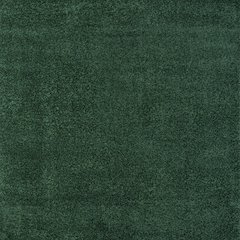 Haze Solid Low Pile Area Rug Emerald