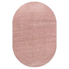 Haze Solid Low Pile Area Rug Pink