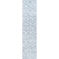 Tumbling Blocks Modern Geometric Area Rug