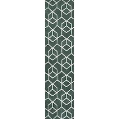 Tumbling Blocks Modern Geometric Area Rug