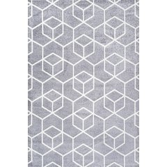 Tumbling Blocks Modern Geometric Area Rug